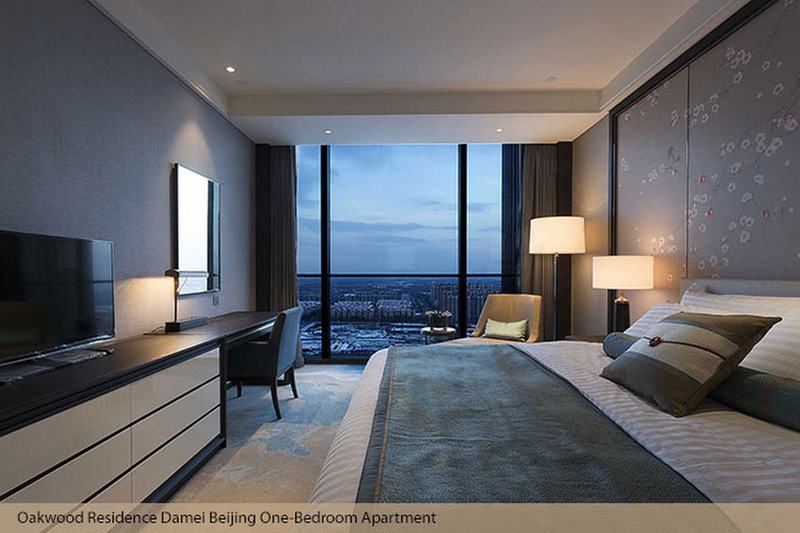 Oakwood Residence Peking Exteriör bild